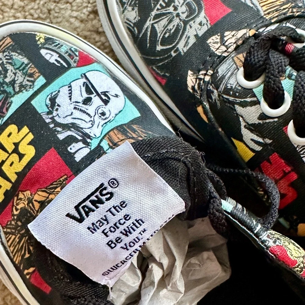 Vans Era Star Wars Classic Repeat Limited Edition 2014 Size M 4 / W 5.5 NEW - Picture 4 of 6